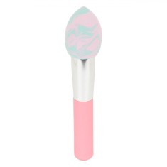 Pensulă Burete Concealer, Beauty, Multicolor, M&acirc;ner Roz, 12cm