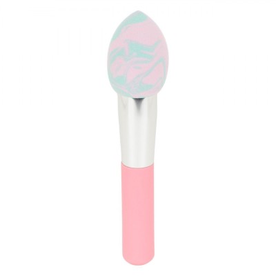 Pensulă Burete Concealer, Beauty, Multicolor, M&amp;acirc;ner Roz, 12cm foto