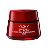 Vichy Liftactiv Colagen Specialist Cremă de noapte Cremă de noapte pentru față 50 ml