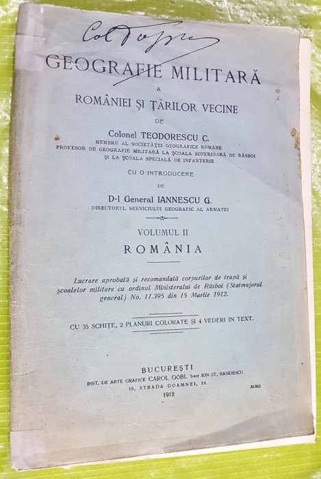 G35-I-GH.Oprescu- Editie veche 1937-Pictura romaneasca in sec. Al 19- lea.