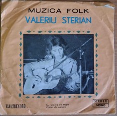Disc Vinil Valeriu Sterian - Cu Iubirea De Moşie / C&icirc;ntec De Oameni (7") Electrecord-EDC 10.499