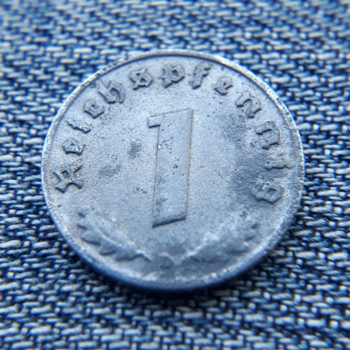 1p - 1 ReichsPfennig 1943 D Germania / pfennig