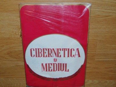 CIBERNETICA SI MEDIUL ANUL 1975 foto