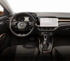 Folie Protectie Display Navigatie, Duragon, Skoda Fabia Monte Carlo 2016-2024, silicon Transparent, Anti-zgarieturi, Kit instalare