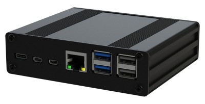 Carcasa aluminiu Pi-Box Pro5 pentru Raspberry Pi 5 foto