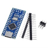 Arduino Nano V3.0 Type-C ATmega328P-AU Kit, CH340G, 14 I/O, 8 Analog, PWM, Bootloader, Compatibil 5-12V