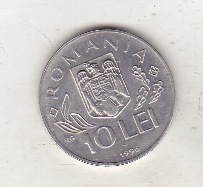 bnk mnd Romania 10 lei 1996 WFS Roma unc foto