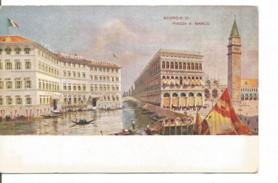 (@) carte postala(ilustrata)- ITALIA- Venetia -Piata S.Marco foto