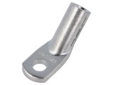 V&acirc;rf inelar tubular M10 10mm&sup2; crimpat pe cablu unghi 45&deg;