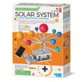 Kit constructie sistem solar motorizat, Motorised Solar System, Green Science, 4M