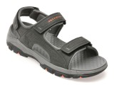 Cumpara ieftin Sandale SKECHERS negre, TRESMEN, din piele ecologica
