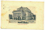 216 - BUCURESTI, Theatre, Romania - old postcard - used - 1910, Circulata, Printata