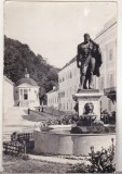 bnk cp Baile Herculane - Statuia lui Hercule si domul - uzata
