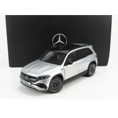 Macheta auto Mercedes-Benz EQB 2021 IRIDIUM SILVER scara 1/18