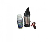 Kit Restaurare Faruri Auto cu Polimer si Cana 12V ALM, 600ml, Include Smirghel si Instructiuni Profesionale