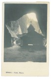 3105 - SINAIA, Prahova, Hermitage PESTERA, Romania - old postcard, real Photo - used - 1930