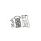 Set garnituri chiulasa NISS100 NX (B13) 1.6 SR 1993-1994 CORTECO 417789P