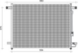 MTR 12133766 Condensator, climatizare
