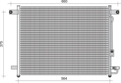 MTR 12133766 Condensator, climatizare foto