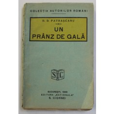 UN PRANZ DE GALA de D.D. PATRSCANU , 1929