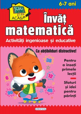 Scoala acasa - Invat matematica 6-7 ani PlayLearn Toys foto