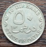 (M1805) MONEDA QATAR - 50 DIRHAMS 2000 (AH1421), Asia