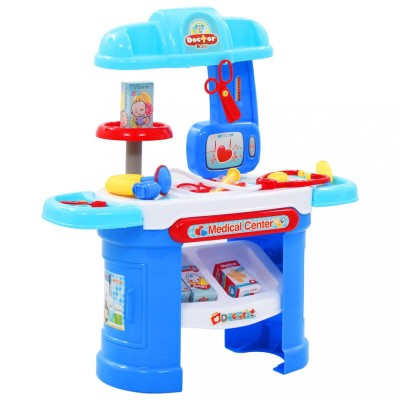 vidaXL Set de joacă doctor, pentru copii, 15 piese, 38x30x67,5 cm 80252 foto