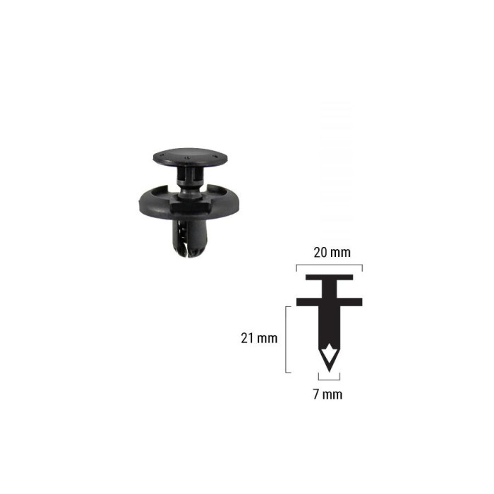 MBS Nit plastic, Suzuki 9447935F00, RMS, 1 bucata, Cod Produs: 121832020RM