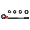 Set Filiere Teava Proline 9CR2 cu Clichet 3/8-1 1/4&quot;, 7 Piese, Suport Aluminiu, Reversibil