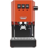 Espressor manual GAGGIA Classic E24 Orange, 1350W, 15 bar, portafiltru professional inox 58 mm, 3 site incluse, valva solenoida, teava apa/abur profes