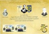 Colita 2025 vigneta Jandarmeria Rom&acirc;nă 175 ani (probă pentru timbru neemis?) MNH
