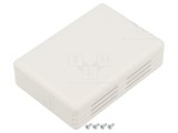 Carcasă Universală ABS Albă 71x101x27mm