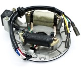 Magnetou ATV 50 70 110 125cc, Stator Aprindere 2 Bobine, Semering - Compatibil Diverse ATV-uri