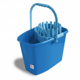 Galeata Plastic Cu Storcator Pentru Mop, 10 Litri, Anna Zaradna - Albastra