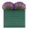 Gossi strat inaltat de gradina, verde, 100x40x77 cm, otel galvanizat