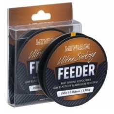 Fir Monofilament Mivardi Ultra Sinking Feeder, Dark, 150m 0.225mm 5.35kg foto