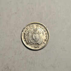 Ecuador 1/2 Decimo de Sucre 1902 Aunc