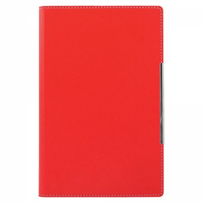 Agenda notes A5 cu decupaj pix rosie foto