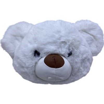 Geanta din plus in forma de urs alb foto