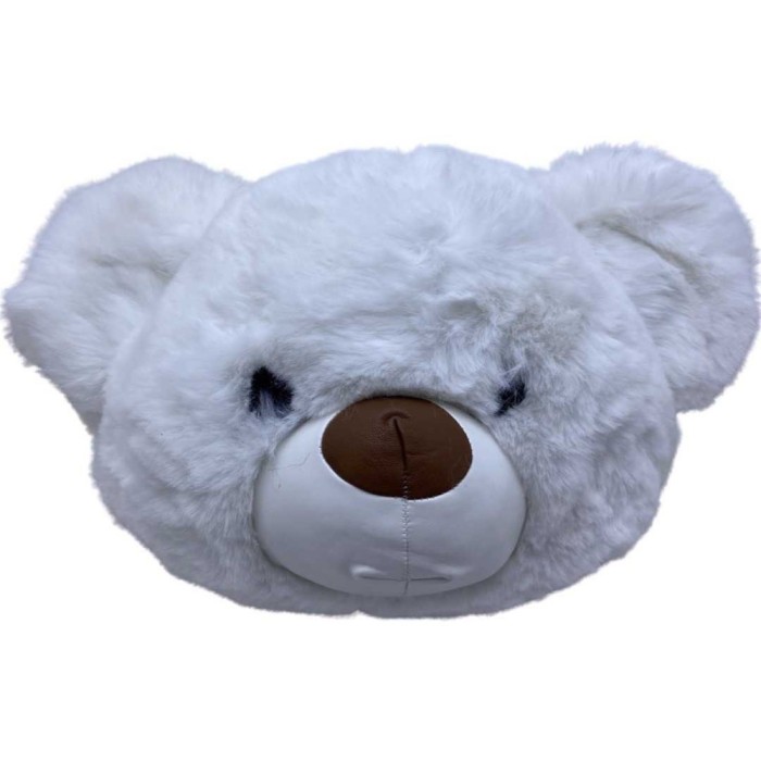 Geanta din plus in forma de urs alb