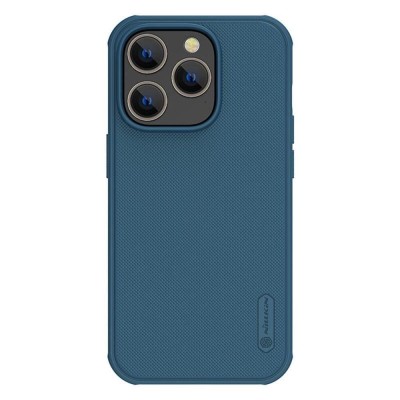 Husa pentru iPhone 16 Pro Max - Nillkin Super Frosted Shield Pro - Blue foto