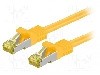 Cablu patch cord, Cat 6a, lungime 15m, S/FTP, Goobay - 91647 foto