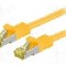 Cablu patch cord, Cat 6a, lungime 7.5m, S/FTP, Goobay - 91629
