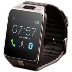 Smartwatch iUni U18 Slim, BT, LCD 1.5 inch, Pedometru, Negru foto