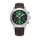 Timberland Raynham TDWGF0075103 Ceas Bărbați Chronograph cu Curea Maro din Piele