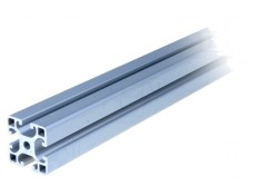 Profil Aluminiu Natural 8mm x 40mm x 40mm x 2m