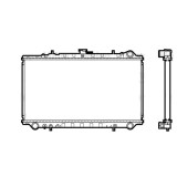 Radiator racire Nissan Primera, 06.1990-10.1996, motor 2.0 d, 55 kw, diesel, cutie manuala, 710x360x23 mm, aluminiu/plastic,