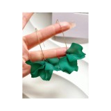 Cumpara ieftin Cercei Floare Verde, Viridia - 571493