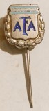INSIGNA AFA ASOCIATIA DE FOTBAL DIN ARGENTINA CU PIN EMAIL CALD ( CITITI DESCRIEREA -ENUNTUL )