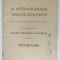 IX. INTERNATIONALE THEATER - KONGRESS , WIEN , PROGRAMM , 1936 , PREZINTA PETE